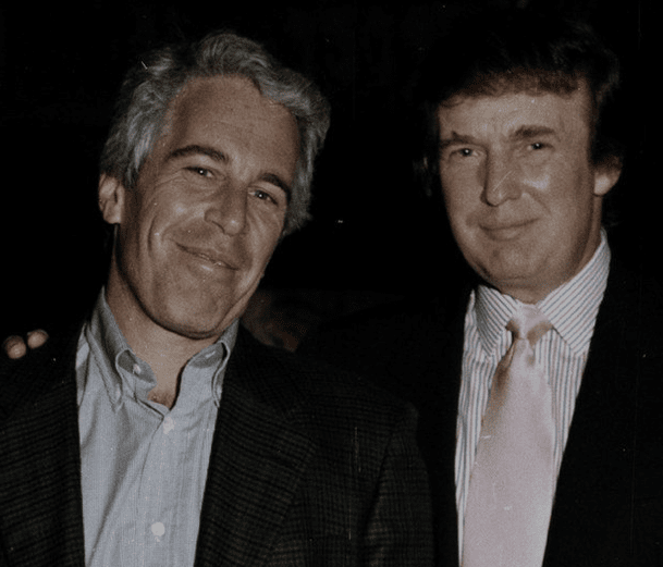 Epstein with friend